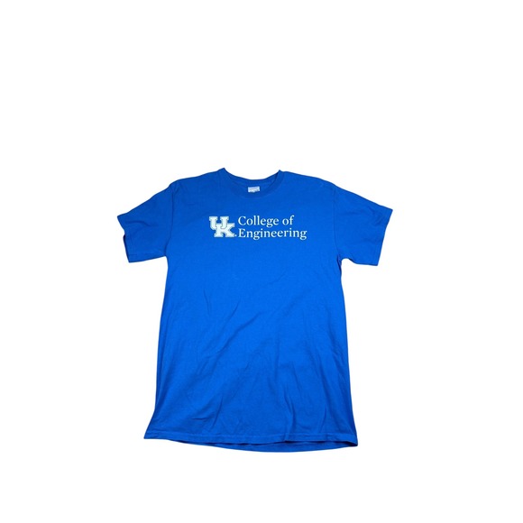 University of Kentucky College of Engineering Blue T-Shirt Mens Medium - Picture 2 of 4